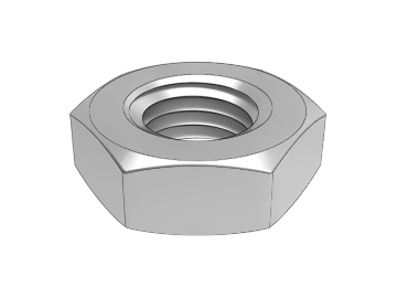 ASME B18.2.2.10 ťažké tenké matice Heavy Hexagon Thin Mat