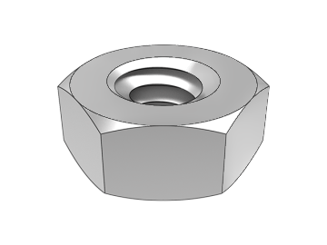 ASME B18.2.2.1-1 Šesťhranné matice